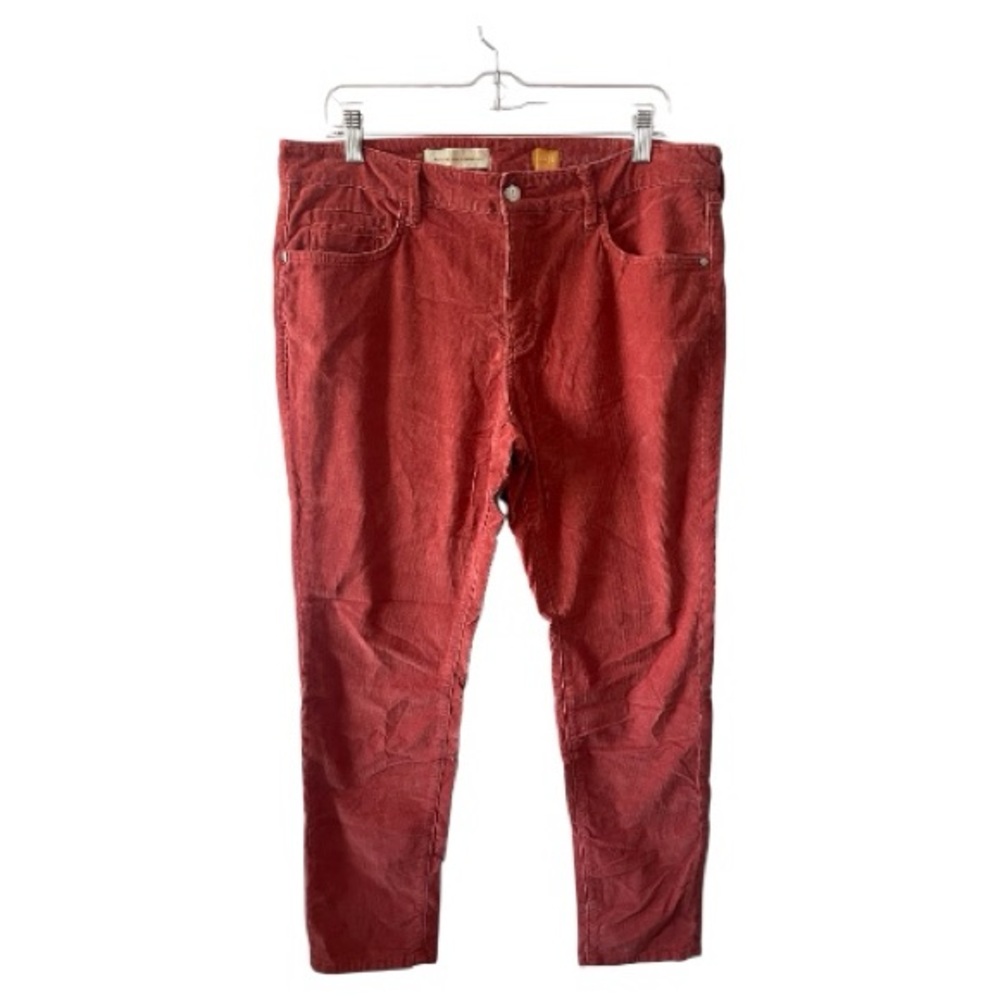 Pilcro and the Letterpress l Woman’s Rust Corduroy Pants l High Rise l Size 32